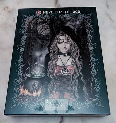 Puzzle Heye - Witch Victoria Frances - 1000 pezzi - nuovo sigillato - fantasy  - Immagine 1 di 3