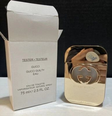“GUCCI GUILTY EAU” 2.5 oz/75 ml Eau de Toilette Discontinued Limited Edition NEW - Image 1 of 4