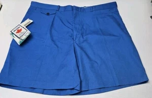 Vintage NOS Sears Bahama Bahama Blue Shorts Mens Size 36 NWT - Picture 1 of 11
