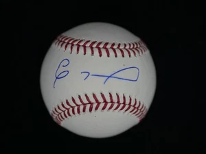 ELOY JIMENEZ SIGNED OFFICIAL MAJOR LEAGUE BASEBALL WITH JSA COA - Picture 1 of 2