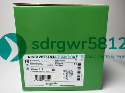 For NEW Schneider  ATV312H037N4 frequency converter Original and authent 0.37KW - Image 1 of 4
