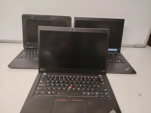 Job Lot 3 x Lenovo Laptops Note Book 11.6'' - Afbeelding 1 van 5