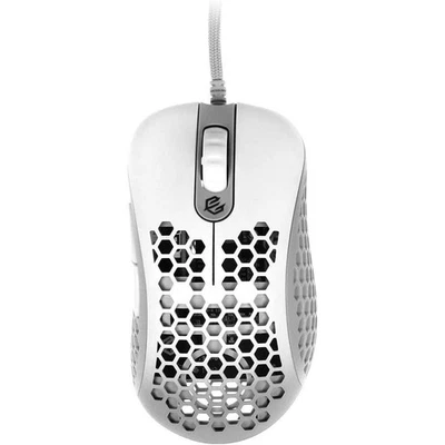 Optical Mouse G-wolves Gaming With Cable 12000 Dpi 7 Buttons Led Rgb Matte White - Image 1 of 4