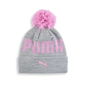 PUMA Benedict Cuff Pom Big Kids' Beanie - Picture 1 of 21
