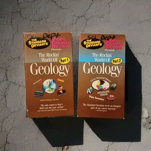 The Standard Deviants The Rockin World Of Geology (VHS, 1997) Science Education - Picture 1 of 3