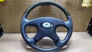 MOMO Olympic Steering Wheel 36cm wood Leather Combination - Picture 1 of 8