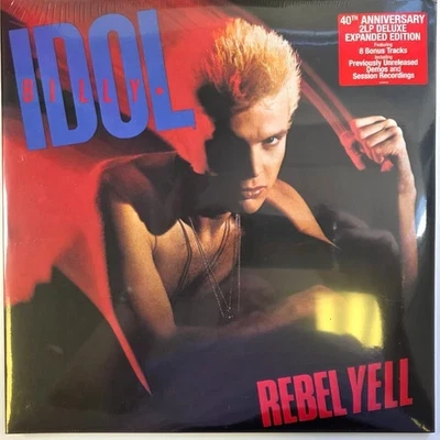 BILLY IDOL - Rebel Yell (40th Anniversary 2Lp deluxe w/8 bonus tracks / Sealed) - Image 1 of 2