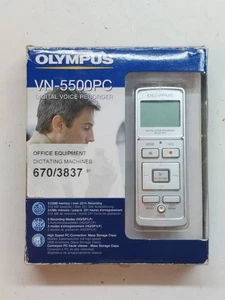 Olympus VN-5500PC Digital Voice Recorder - Working - Picture 1 of 12