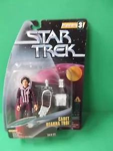 FIGURA CADETE STAR TREK ""DEANNA TROI"" FACTOR WARP SERIE 3 SIN USAR - Imagen 1 de 9