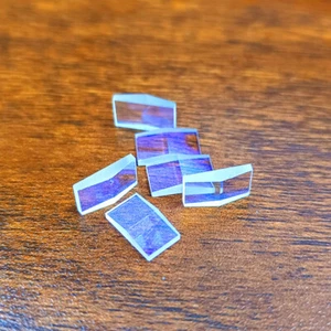 Defective Optical Glass Prism Colorful Crafts Decorative Prism DIY Decoration  - Picture 1 of 9