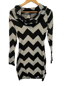 Rue 21 Women's / Juniors Long Sleeve Cowl Neck Sweater Dress - Size Medium - Picture 1 of 8