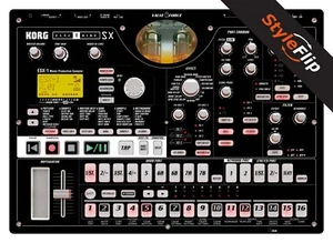 Korg Electribe SX SD | Negro | Calcomanía protectora | StyleFlip Skins - Imagen 1 de 1