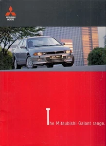 Mitsubishi Galant 1997-99 UK Market Sales Brochure Saloon Estate 2.0 GLS 2.5 V6 - Picture 1 of 2
