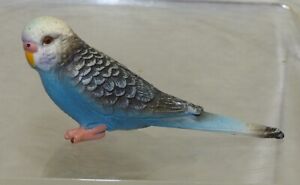 2002 Schleich Blue Parakeet Bird Budgie Budgerigar Retired Animal Figurine 14409