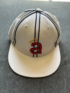 Los Angeles Angels Baseball Cap Fitted 7 7/8 American Needle Pinstripe MLB - Picture 1 of 7
