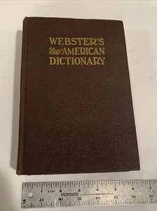 Webster's New American Dictionary 1962 Books Inc. Hardcover - Picture 1 of 13