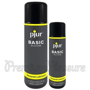 pjur BASIC Silicone lubricant * For moisturizing and massage * 100ml 250ml lube - Picture 1 of 3