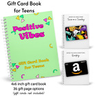 Geschenkkartenbuch für Jugendliche | Geschenkkartenhalter | Studentengeschenk | Pre-Teenage-Geschenk