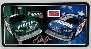 2008 NASCAR Dale Earnhardt Jr. #88 AMP Energy National Guard License Plate - Picture 1 of 2