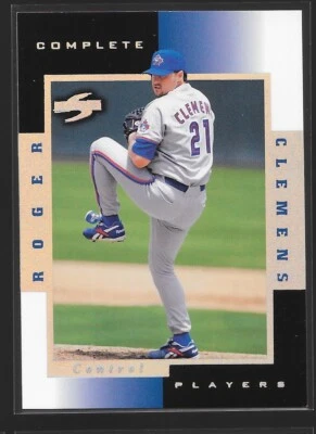 1998 Score Complete Players Roger Clemens #8B Insert Toronto Blue Jays - Image 1 of 2