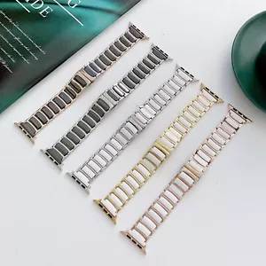 Cinturino in ceramica per Apple Watch per Apple Watch Ultra 49 mm 42/41/45/40/44 mm - Foto 1 di 17