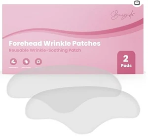 Forehead Wrinkle Patches NonInvasive Reusable Skin Care Solution Fine Lines 2 pk - Picture 1 of 5