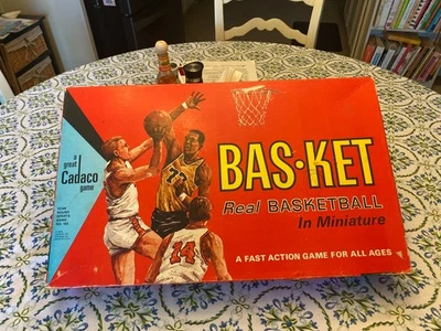 Juego Bas*Ket Ball años 60 vintage de Cadaco Foto 1 de 2