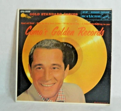 7" Vintage Vinyl Record Perry Como ‎– Como's Golden Records EPA-5029 45 EP RCA - Image 1 of 4