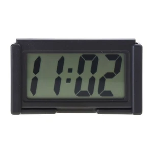 Vehicle Electronic Digital Clock Self-Adhesive Bracket Digital Clock Durable Use - Picture 1 of 8