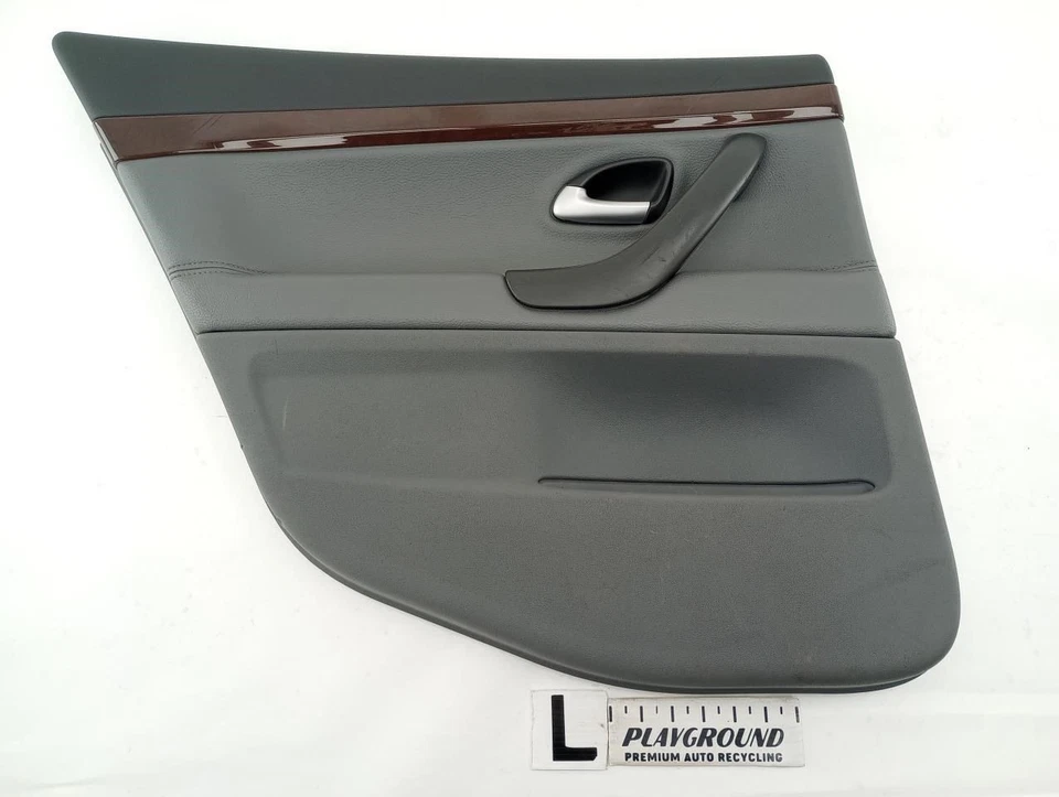 Saab 9-3 SEDAN Driver Left Rear Door Trim Panel Card Gray Fits 2003-2011 03 04 - Image 1 of 4