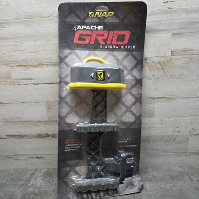 Nuevo NAP Apache Grid 5 Flechas Aljaba Desconexión Rápida Negro/Amarillo Foto 1 de 4