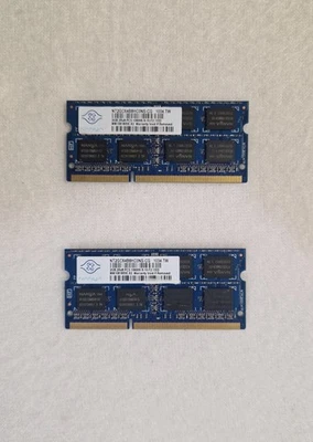 DDR3 4GB SO-DIMM (2×2gb) 2R×8 PC3 10600S 1333MHz   - Bild 1 von 3