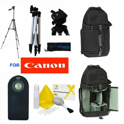 PRO PHOTO TRIPOD + BACKPACK + REMOTE FOR CANON REBEL EOS T3I T4I T5I T6 T6I T4 - Image 1 of 4