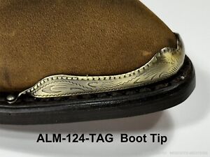 ALM-100-TAG bout d'orteil botte antique plaqué or