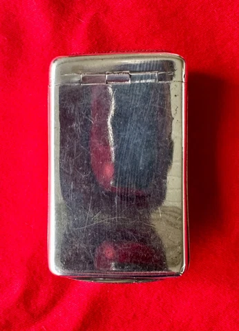 STERLING SNUFF BOX, MATTHEW LINWOOD, BIRMINGHAM, 1806 Cover