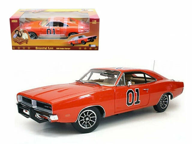Auto World 1969 Dodge Charger 1:18 Scale Diecast Model - AMM964