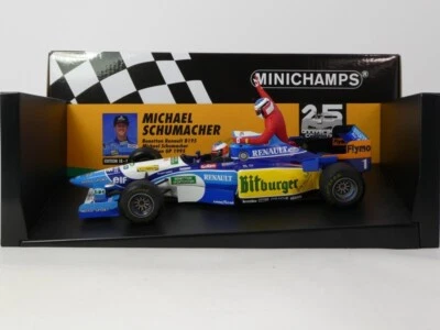 Minichamps Benetton B195 Schumacher Taxi Alesi Canadian GP 1995  1/18 510950601 - Immagine 1 di 4