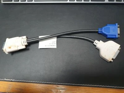 Dell X2026 DVI to VGA/DVI splitter cable  - Image 1 of 3