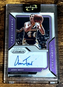 2020-21 Panini Prizm Jerry West Sensational Signatures - Bild 1 von 2