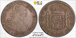 1799 MO FM PCGS VF35 MEXICO Silver 8 Eight Reales - Carolus IIII 8R #41936A - Picture 1 of 3