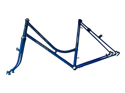 KTM Eurostar De Luxe Rahmen 26" 52cm Steuersatz Gabel Blau Vintage City - Bild 1 von 4