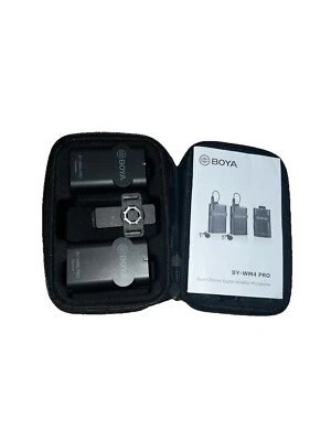BOYA 双通道数字无线麦克风套件/BY - WM4 PRO — 第 1/4 张图片