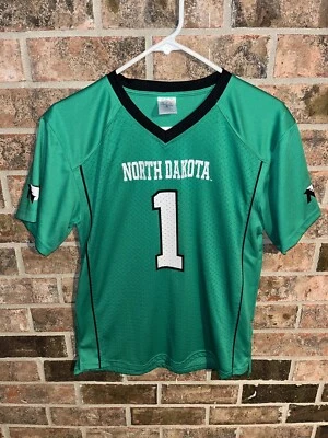 Youth Large (12/14) University of North Dakota Fighting Hawks Football Jersey - Image 1 of 4