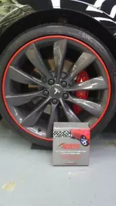 RED SCUFFS ULTRA by Rimblades Alloy Wheel Protector Protection for all 4 wheels - Picture 1 of 3