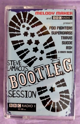 181. Melody Maker Audio Cassette Tape. Steve Lamacq Bootleg Session - Ash, Foo F - Image 1 of 2