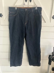 Duluth Trading Flex Ballroom jeans 40x30 dark wash straight - Picture 1 of 5