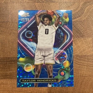 TAYLOR HENDRICKS 2023-24 Topps Cosmic Chrome BLUE GALAXY REFRACT. #40/99 RC - Picture 1 of 2
