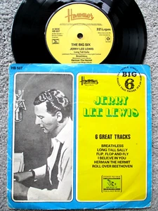 JERRY LEE LEWIS The Big Six 1979 UK 6-track 7" Vinyl EP VG Condition. Rare - Picture 1 of 2
