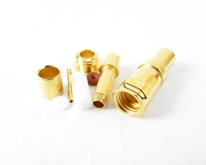 Lot of (490) Bendix 21-33038-31 Gold Plated Coax Contacts - Picture 1 of 5