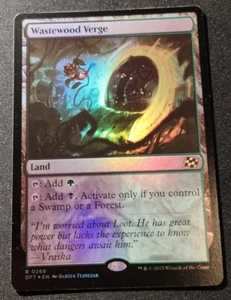 Wastewood Verge - Foil - DFT - MTG - EN - NM - 0268 - Picture 1 of 1